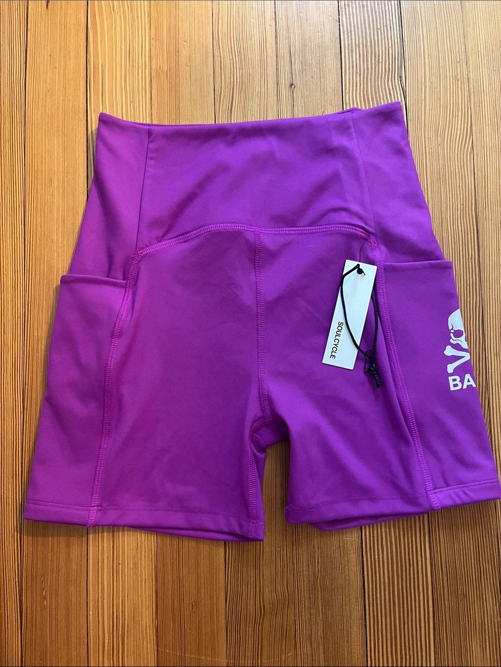 NWT Soul Cycle Beyond Yoga Strive Bike Shorts